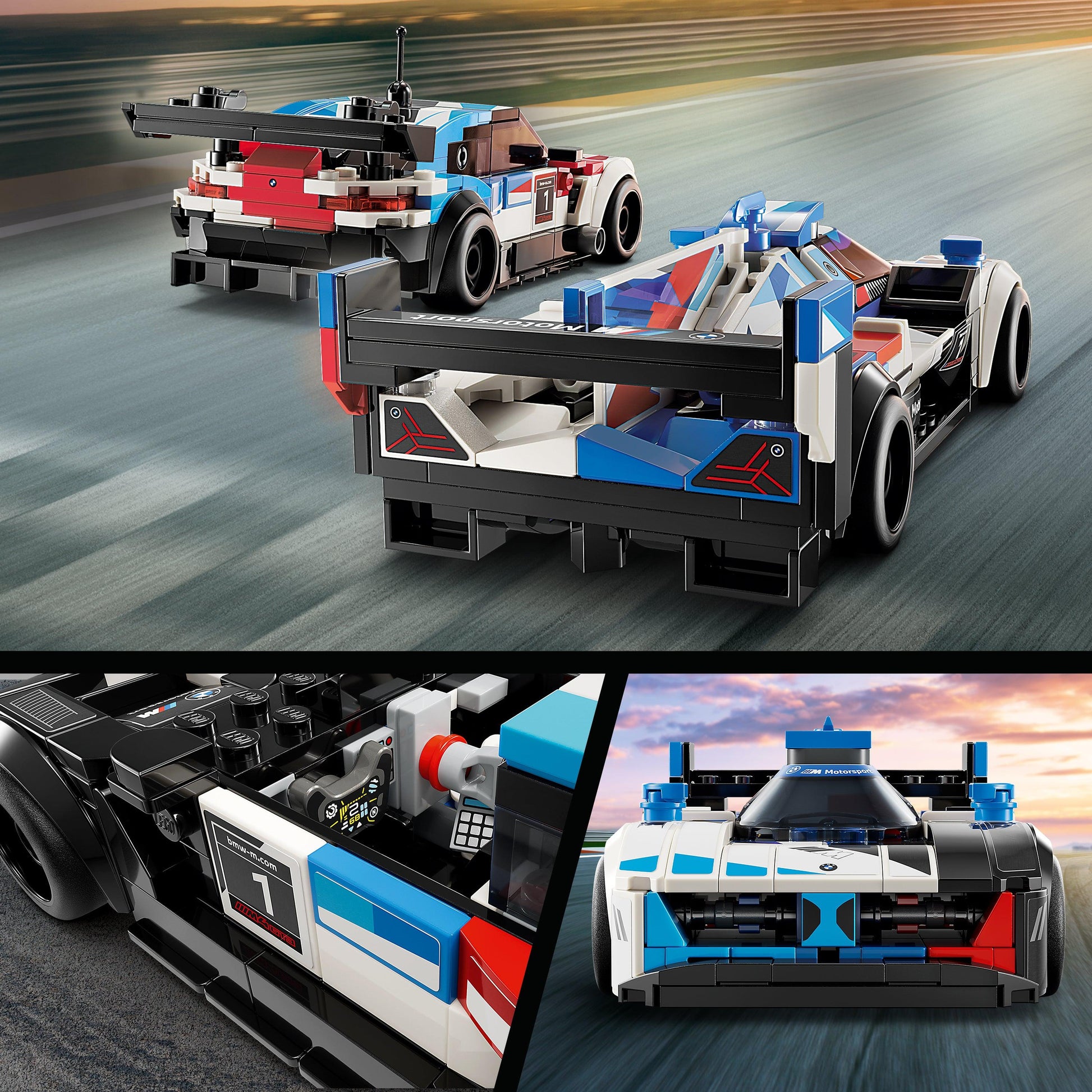 LEGO BMW M4 GT3 & BMW M Hybrid V8 76922 Speedchampions | 2TTOYS ✓ Official shop<br>