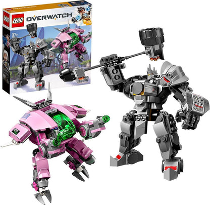LEGO Bouwbare mecha-uitrusting D.Va & Reinhardt 75973 Overwatch | 2TTOYS ✓ Official shop<br>
