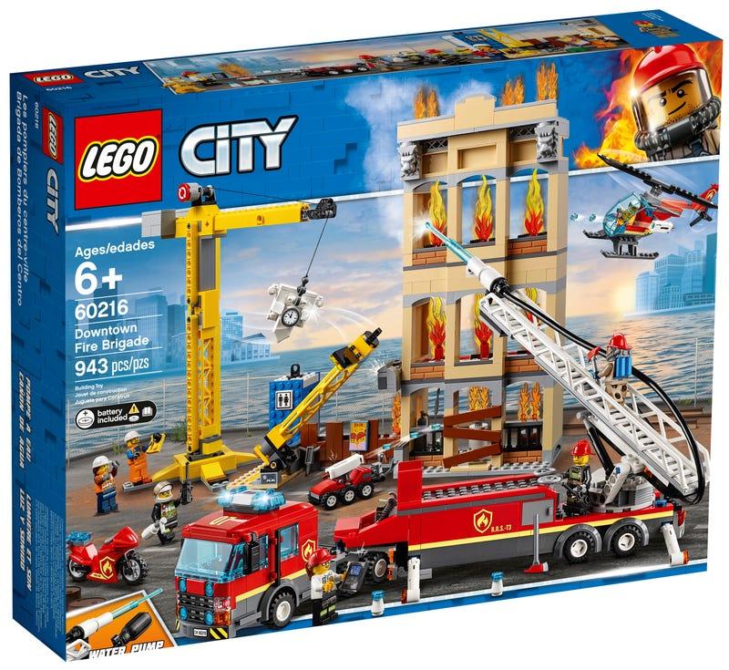 LEGO Brandweer Actie in de stad 60216 City | 2TTOYS ✓ Official shop<br>