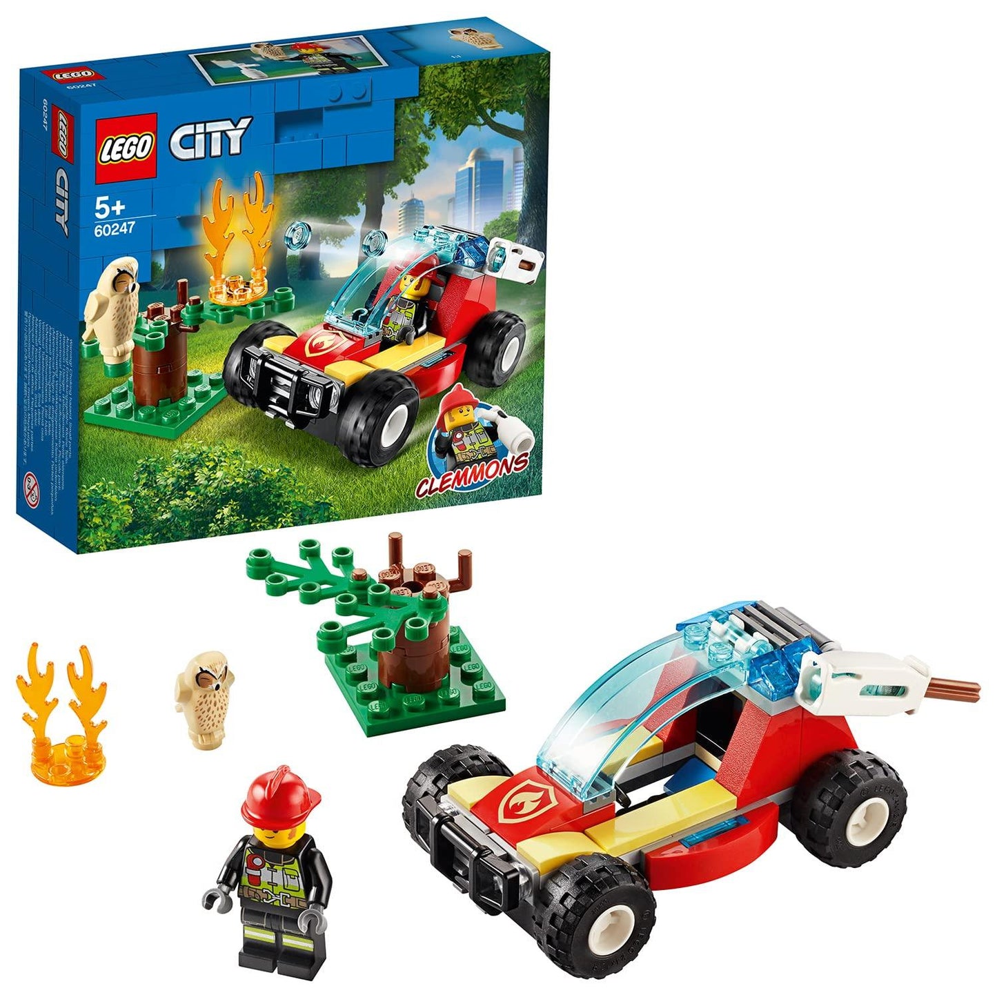 LEGO Brandweer Bosbrand SIV terreinwagen 60247 City LEGO CITY BRANDWEER @ 2TTOYS LEGO €. 6.49