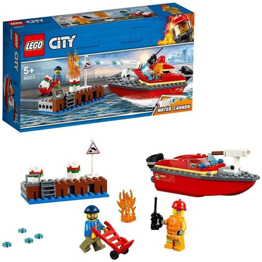 LEGO Brandweer In actie in de haven, met boot 60213 City LEGO CITY BRANDWEER @ 2TTOYS LEGO €. 12.49