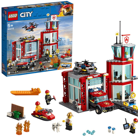 LEGO Brandweer Kazerne met brandweerwagen 60215 City LEGO CITY BRANDWEER @ 2TTOYS LEGO €. 49.99