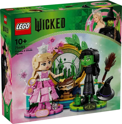LEGO Buildable Wicked Elphaba & Galinda! 75682 Wicked LEGO DISNEY @ 2TTOYS | Official LEGO shop😊🥰 LEGO €. 46.49
