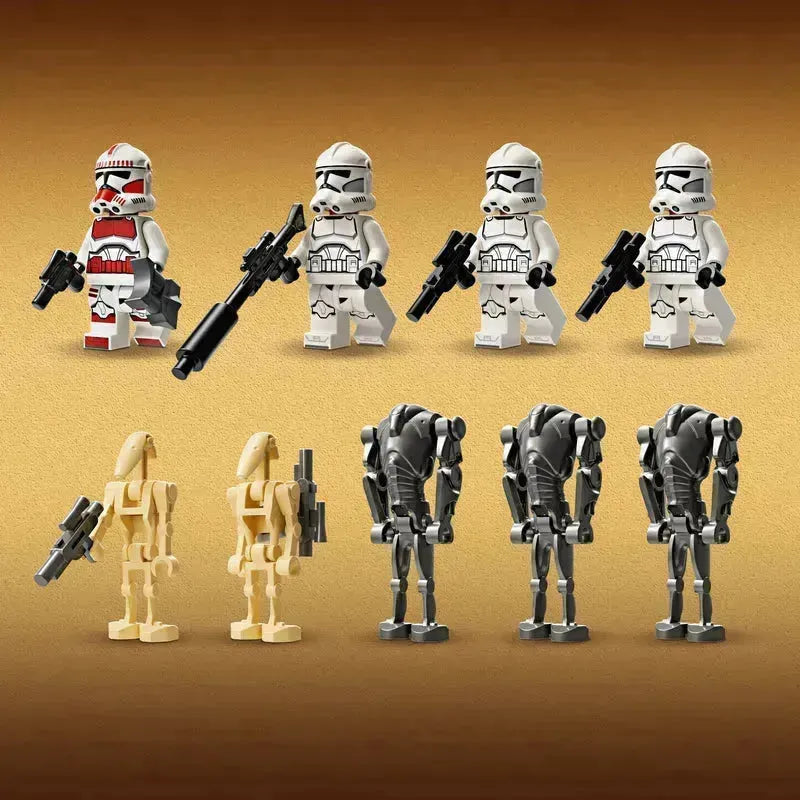 LEGO Clone Trooper and Battle Droid Battle Pack 75372 StarWars LEGO Star Wars TM @ 2TTOYS | Official LEGO shop😊🥰 LEGO €. 29.99