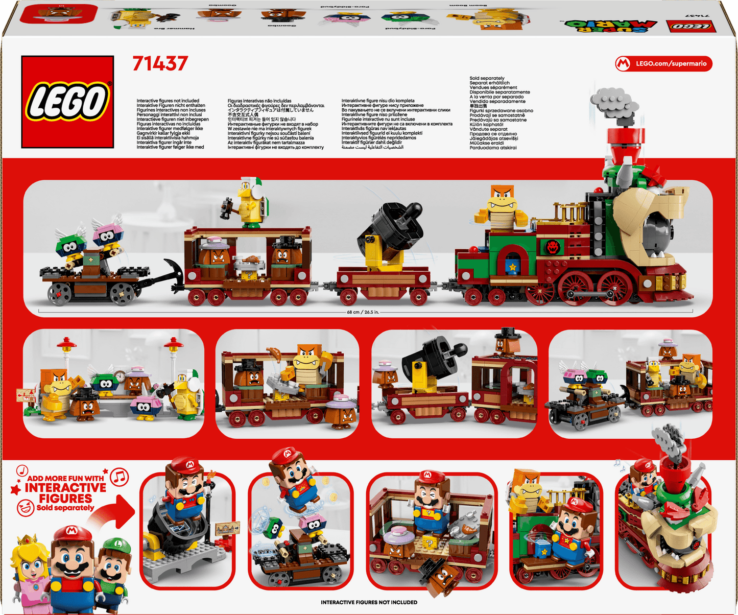 LEGO De Bowser Exprestrein 71437 SuperMario (Pre-Order: verwacht augustus) LEGO SUPERMARIO @ 2TTOYS LEGO €. 101.99