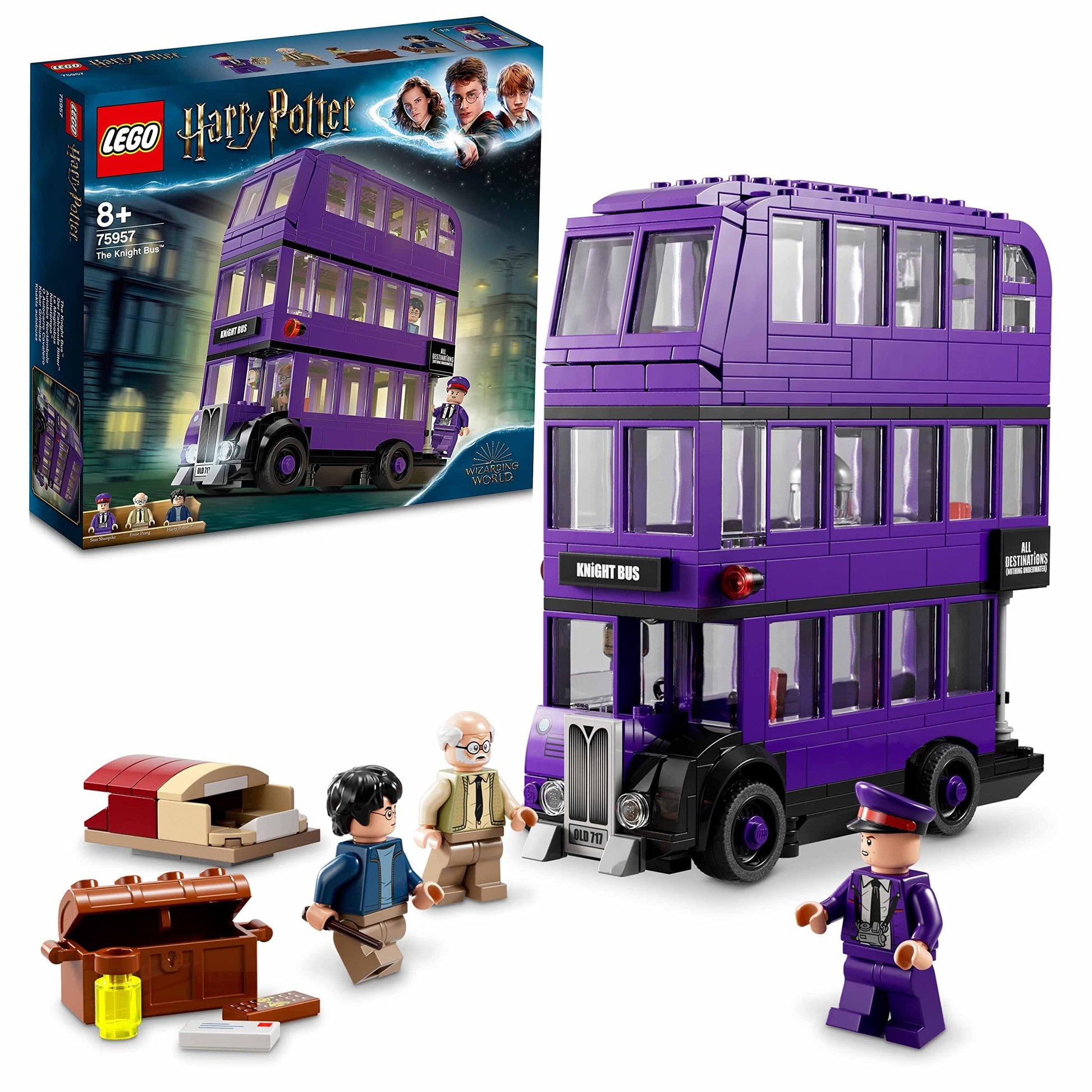 LEGO De paarse driedekker collectebus 75957 Harry Potter LEGO HARRY POTTER @ 2TTOYS LEGO €. 79.99