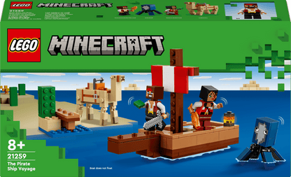LEGO De Piratenschipreis - Zeil het avontuur tegemoet 21259 Minecraft (Pre-Order: verwacht juni) LEGO MINECRAFT @ 2TTOYS LEGO €. 12.49