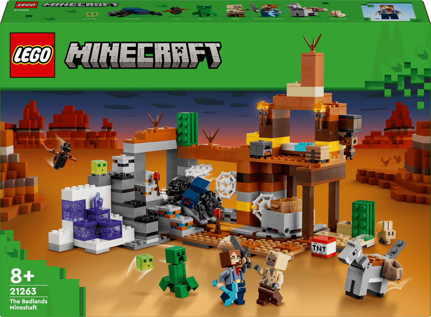 LEGO De woestijn mijnschacht 21263 Mincraft (Pre-Order: verwacht juni) LEGO DUPLO @ 2TTOYS LEGO €. 49.99