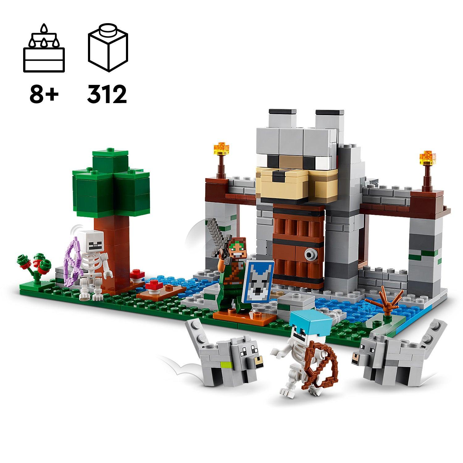 LEGO De wolvenburcht 21261 Minecraft (Pre-Order: verwacht juni) LEGO MINECRAFT @ 2TTOYS LEGO €. 29.49