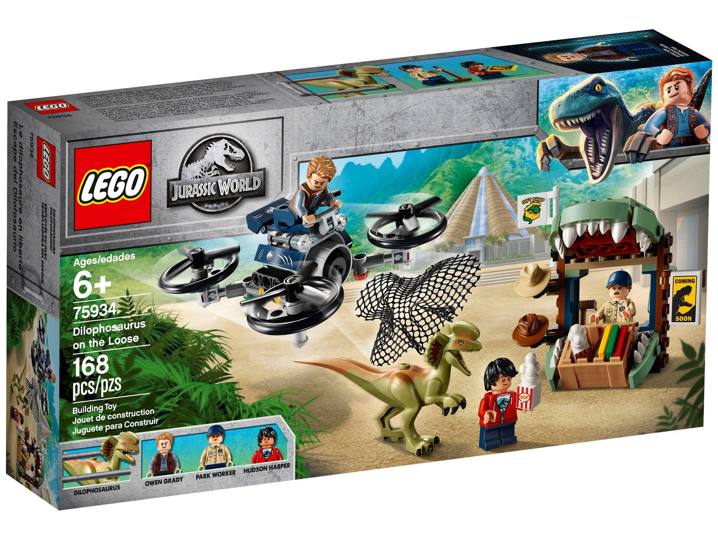 LEGO Dilophosaurus Dino ontsnapt 75934 Jurassic World | 2TTOYS ✓ Official shop<br>