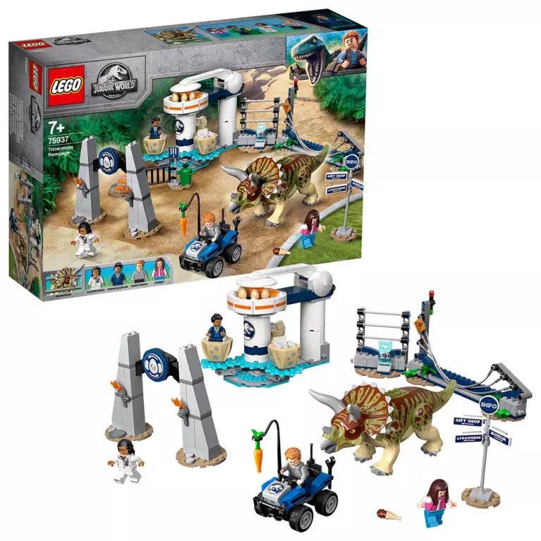 LEGO Dino Triceratopschaos 75937 Jurassic World LEGO JURASSIC WORLD @ 2TTOYS LEGO €. 59.49