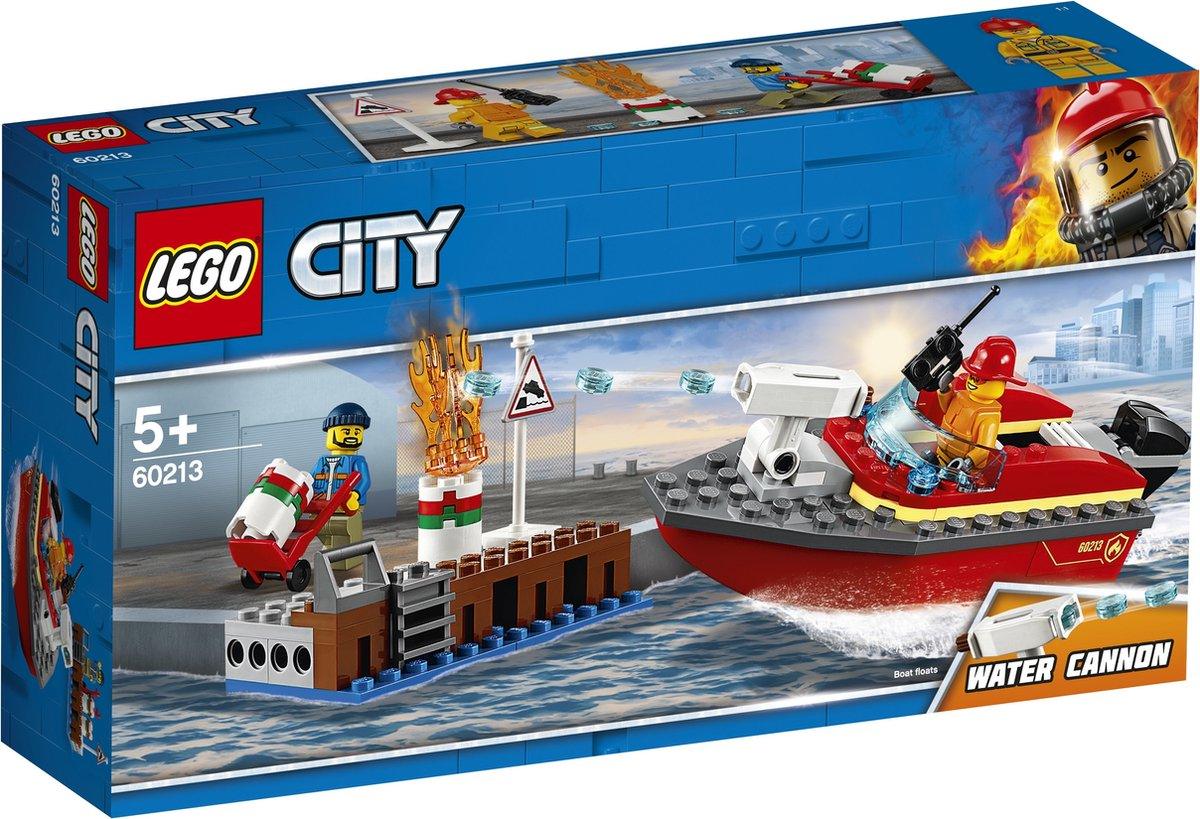 LEGO Dock Side Fire 60213 City LEGO CITY BRANDWEER @ 2TTOYS LEGO €. 16.99