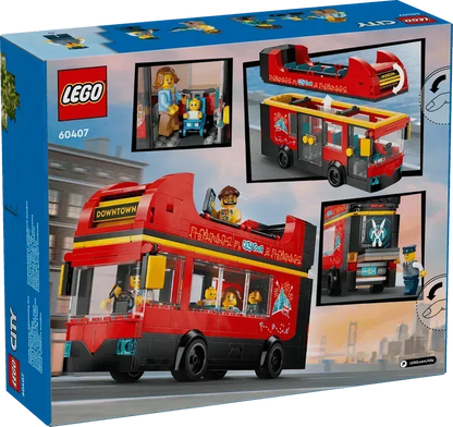LEGO Double-Decker Sightseeing Bus 60407 City @ 2TTOYS | Official LEGO shop😊🥰 2TTOYS €. 24.99