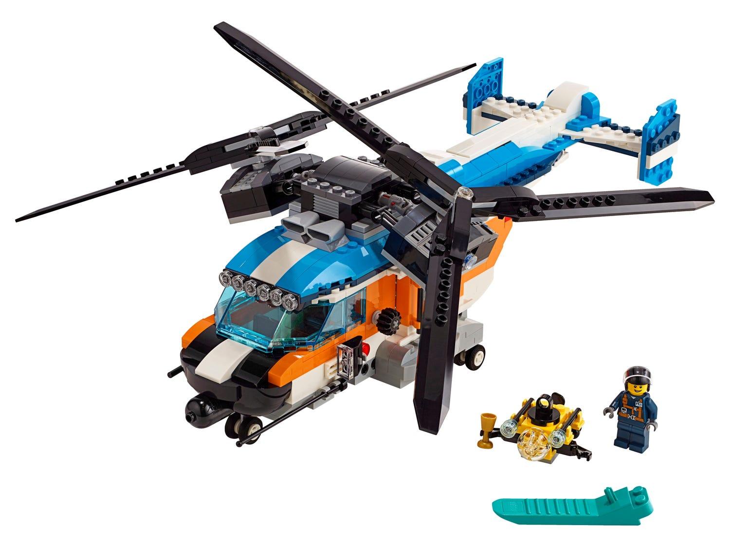 LEGO Dubbel-rotor helikopter 31096 Creator 3-in-1 | 2TTOYS ✓ Official shop<br>