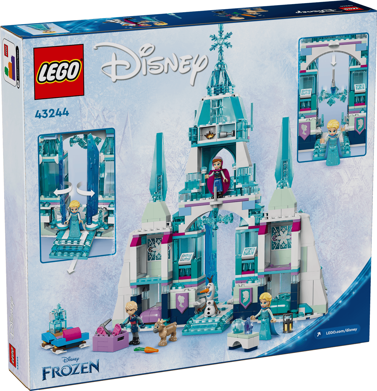 LEGO Elsa's Ijspaleis 43244 Friends LEGO DISNEY @ 2TTOYS LEGO €. 84.49