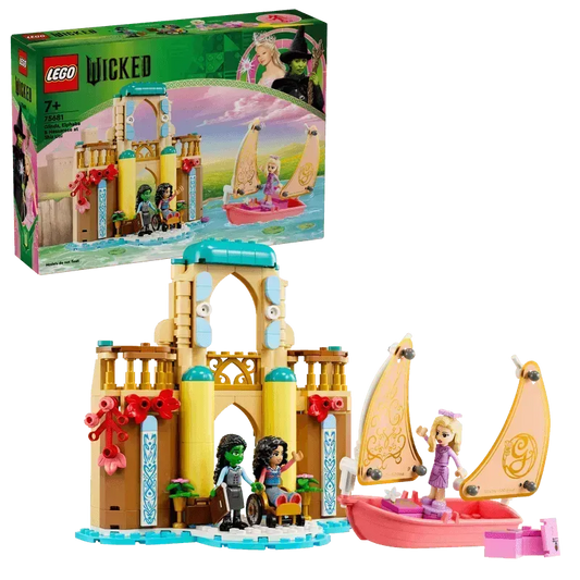 LEGO Glinda, Elphaba & Nessarose at Shiz Uni 75681 Wicked wick @ 2TTOYS | Official LEGO shop😊🥰 LEGO €. 24.49