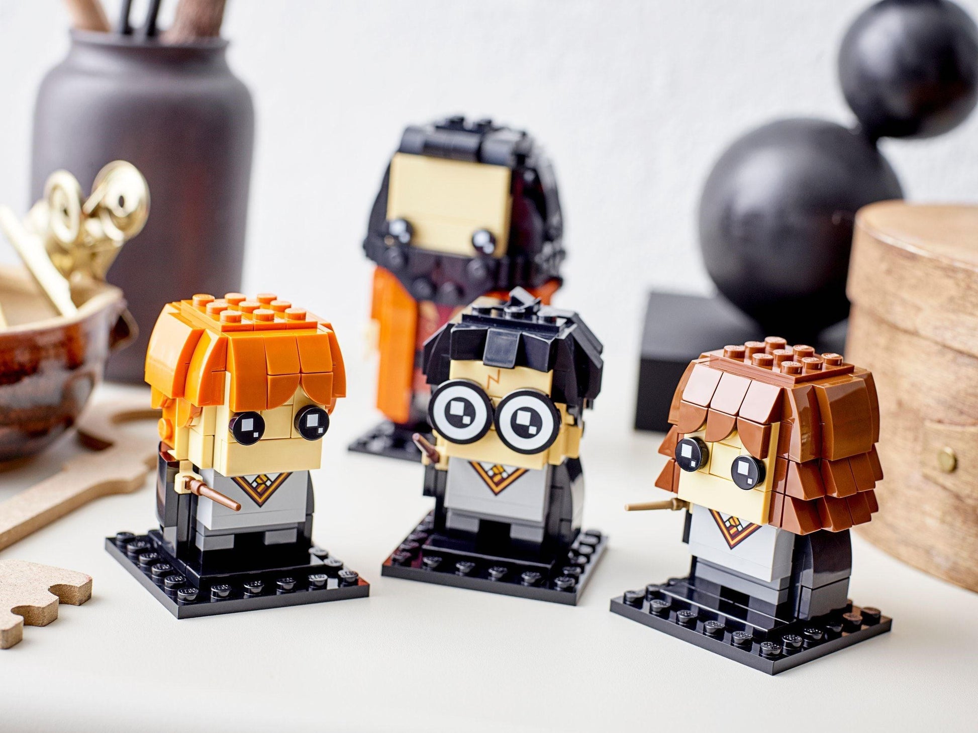 LEGO Harry, Hermione, Ron & Hagrid 40495 BrickHeadz | 2TTOYS ✓ Official shop<br>