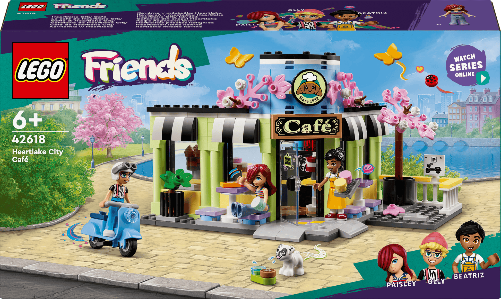 LEGO Heartlake City Café 42618 Friends (Pre-Order: verwacht juni) LEGO FRIENDS @ 2TTOYS LEGO €. 24.99