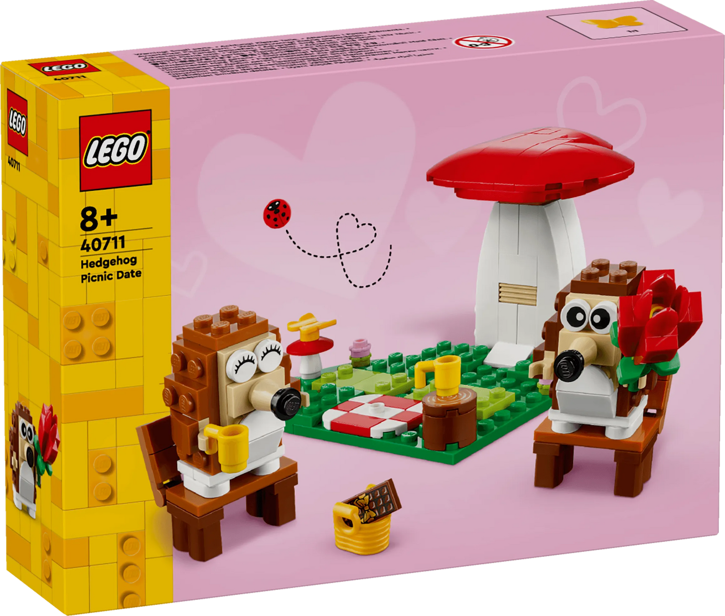 LEGO Hedgehog Picnic Date 40711 Creator LEGO Creator @ 2TTOYS | Official LEGO shop😊🥰 LEGO €. 12.49