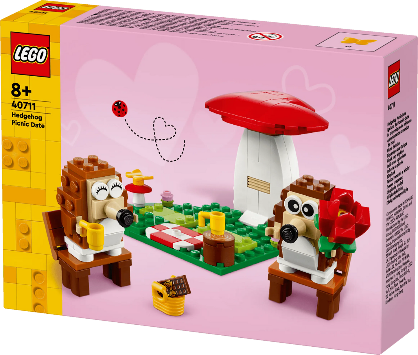 LEGO Hedgehog Picnic Date 40711 Creator LEGO Creator @ 2TTOYS | Official LEGO shop😊🥰 LEGO €. 12.49
