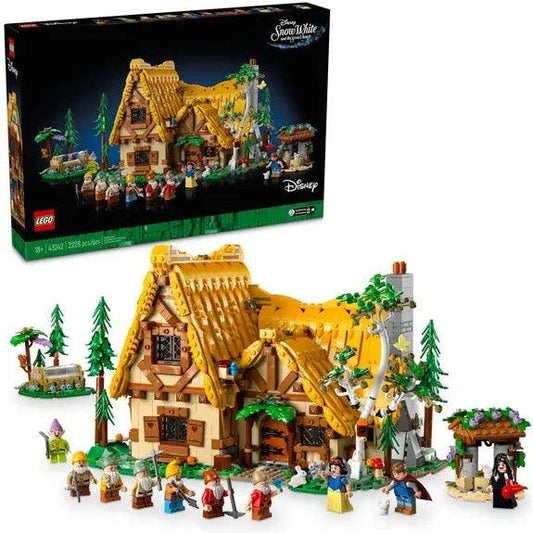 LEGO Huisje van Sneeuwwitje en de zeven dwergen 43242 Disney | 2TTOYS ✓ Official shop<br>
