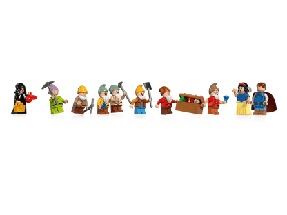 LEGO Huisje van Sneeuwwitje en de zeven dwergen 43242 Disney | 2TTOYS ✓ Official shop<br>