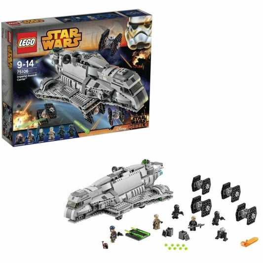 LEGO Imperial Assault Carrier Transport voor TIE Fighters 75106 StarWars | 2TTOYS ✓ Official shop<br>