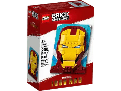 LEGO Iron Man 40535 Brick Sketches LEGO BRICKHEADZ @ 2TTOYS | Official LEGO shop😊🥰 LEGO €. 24.99