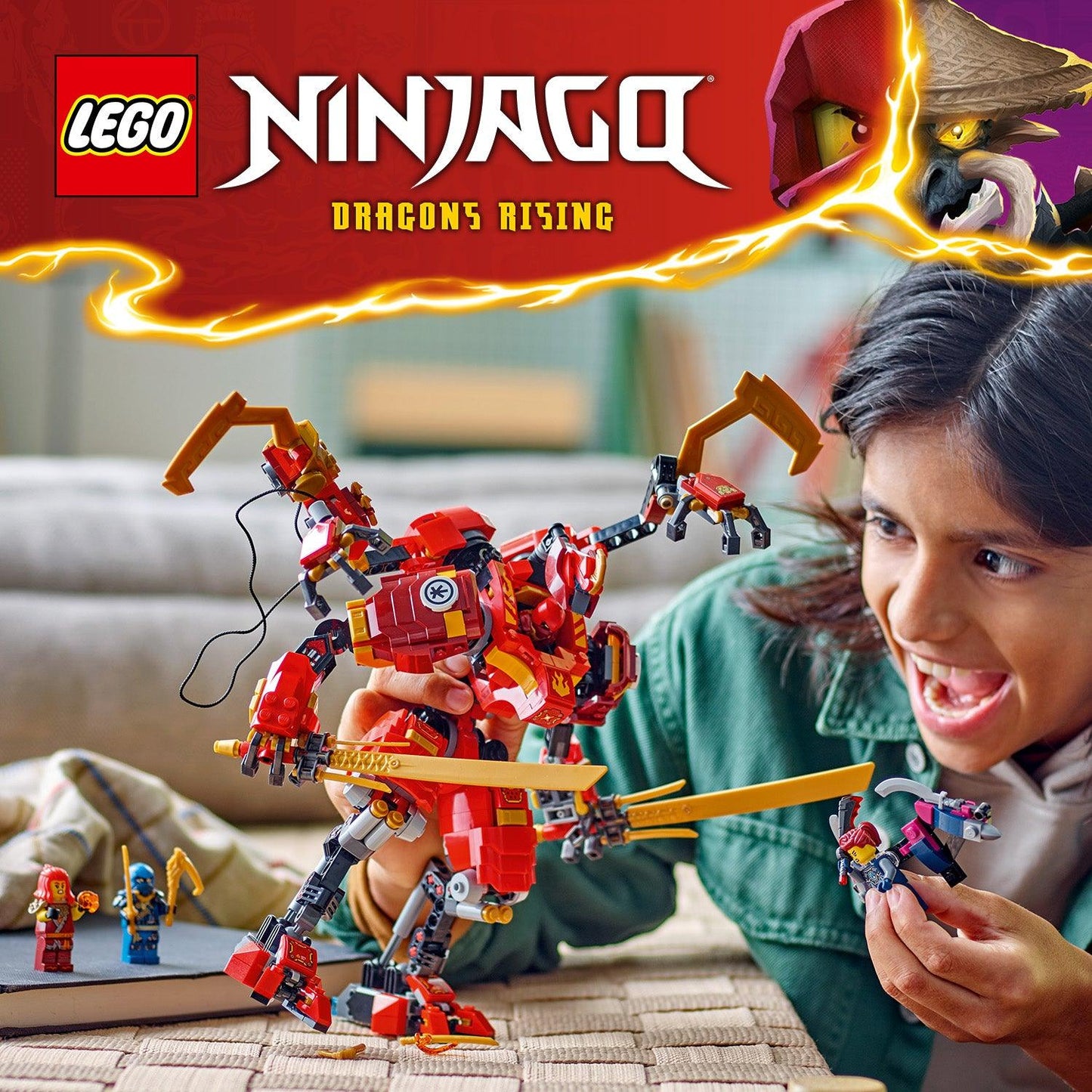 LEGO Kai's ninjaklimmecha 71812 Ninjago | 2TTOYS ✓ Official shop<br>