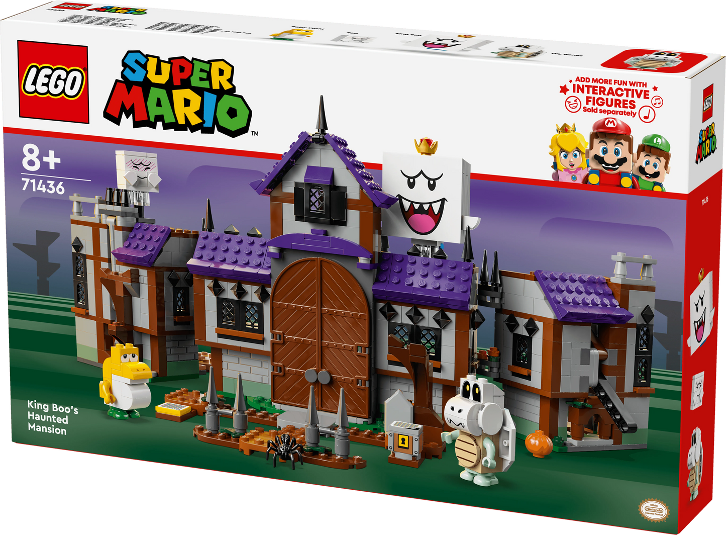 LEGO King Boo's spookhuis 71436 SuperMario LEGO SUPERMARIO @ 2TTOYS | Official LEGO shop😊🥰 LEGO €. 63.48