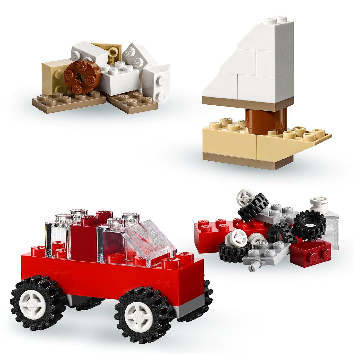 LEGO Koffer met 213 losse LEGO stenen 10713 Classic | 2TTOYS ✓ Official shop<br>