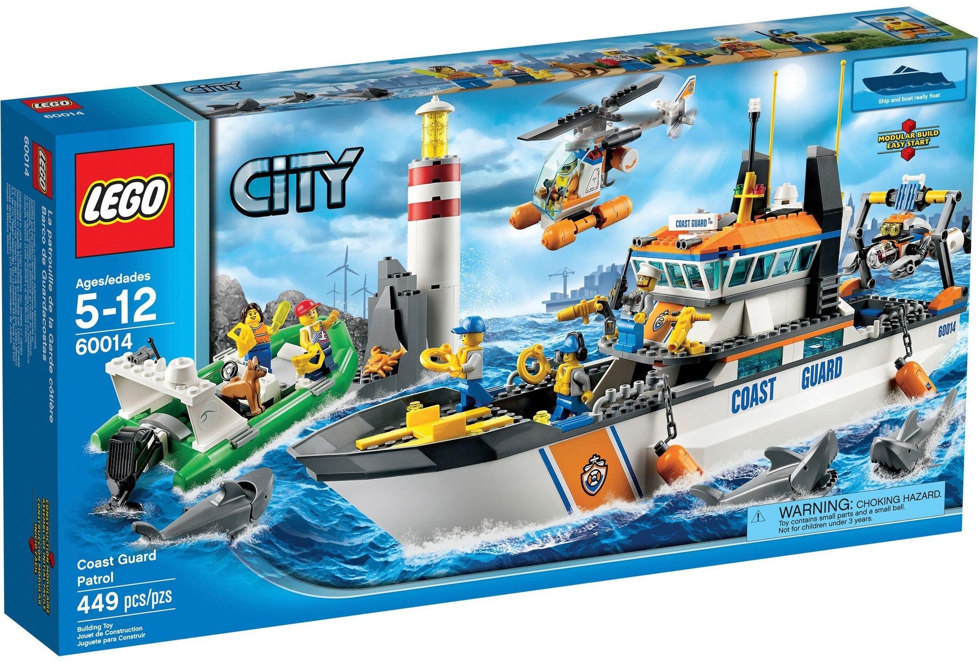 LEGO Kustwachtpatrouille 60014 City | 2TTOYS ✓ Official shop<br>