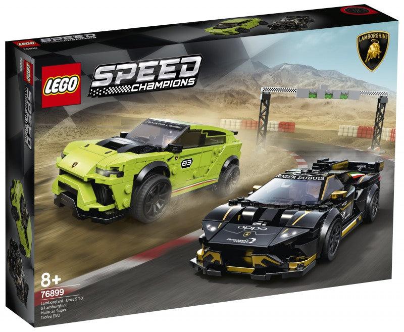 LEGO Lamborghini Huracán & EVO Urus ST-X-1 76899 Speedchampions | 2TTOYS ✓ Official shop<br>