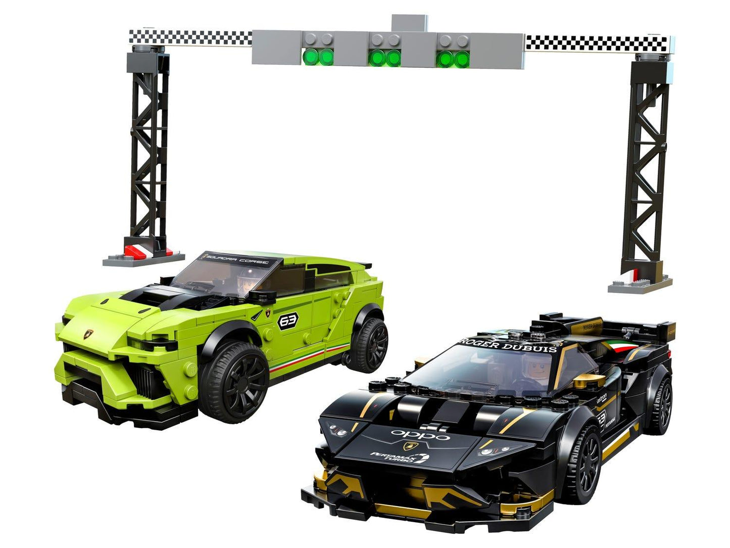 LEGO Lamborghini Huracán & EVO Urus ST-X-1 76899 Speedchampions | 2TTOYS ✓ Official shop<br>