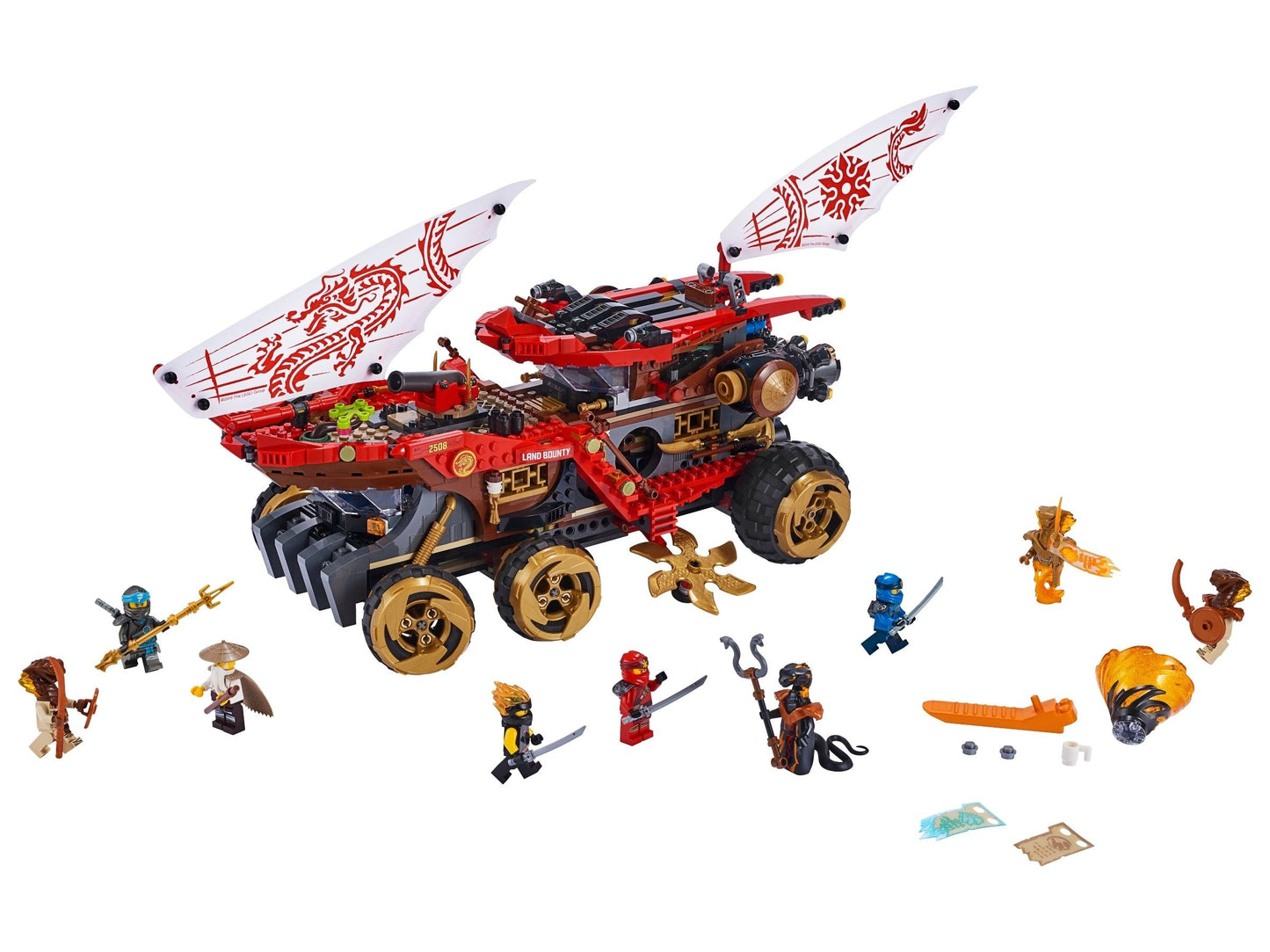 LEGO Landbounty met 2 auto's 70677 Ninjago | 2TTOYS ✓ Official shop<br>
