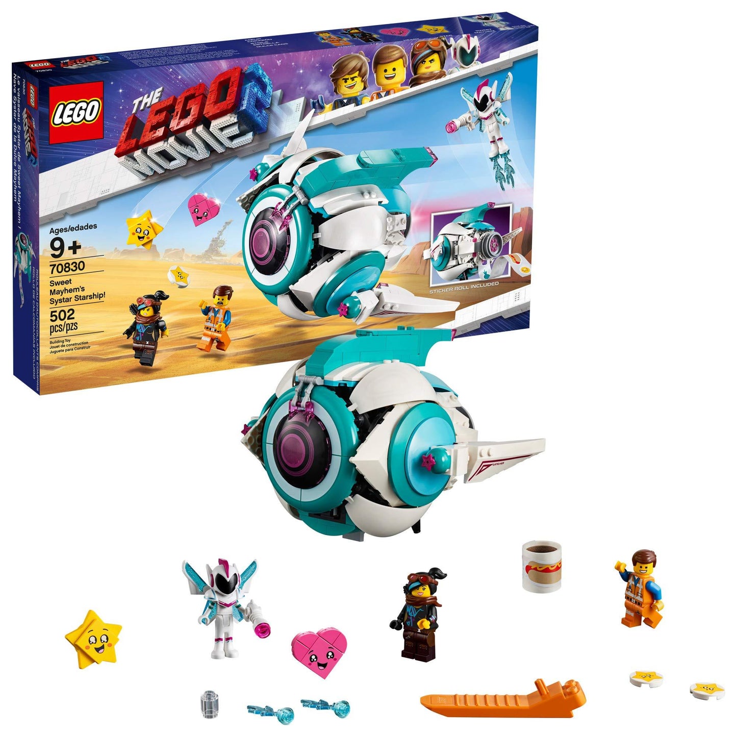 LEGO Lieve Chaos' ruimteschip 70830 Movie LEGO MOVIE @ 2TTOYS LEGO €. 67.48