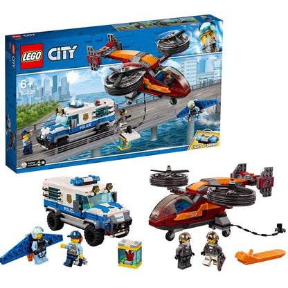 LEGO Lucht politie diamantroof met helikopter 60209 City | 2TTOYS ✓ Official shop<br>