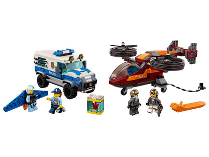 LEGO Lucht politie diamantroof met helikopter 60209 City | 2TTOYS ✓ Official shop<br>