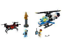 LEGO Lucht politie drone met helikopter 60207 City | 2TTOYS ✓ Official shop<br>