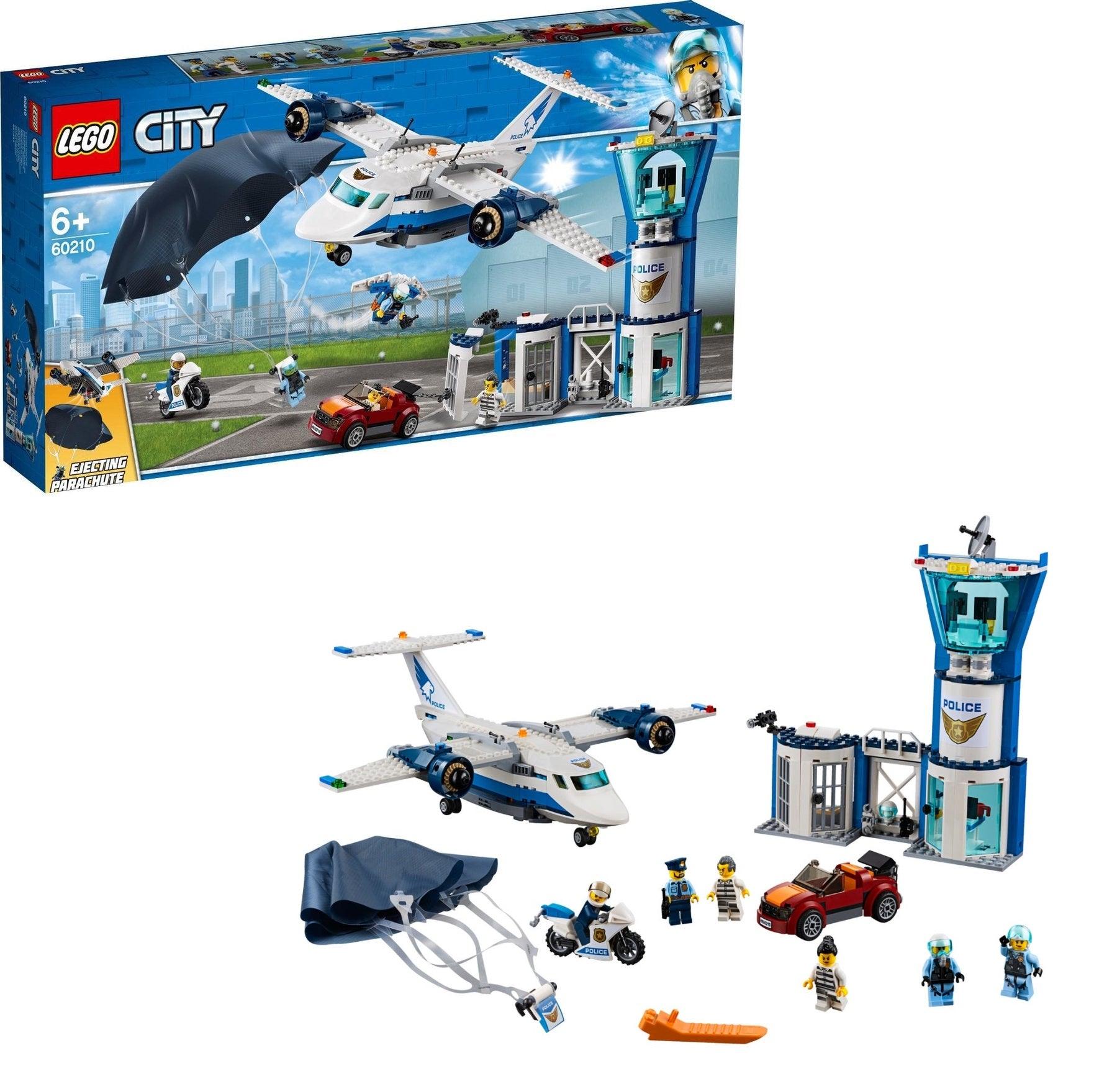 LEGO Lucht politie luchtmachtbasis vliegveld 60210 City | 2TTOYS ✓ Official shop<br>