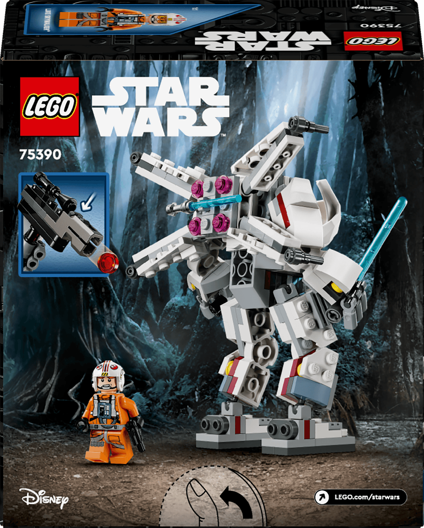 LEGO Luke Skywalker Mech 75390 StarWars (Pre-Order: verwacht juni) LEGO STARWARS @ 2TTOYS LEGO €. 13.49