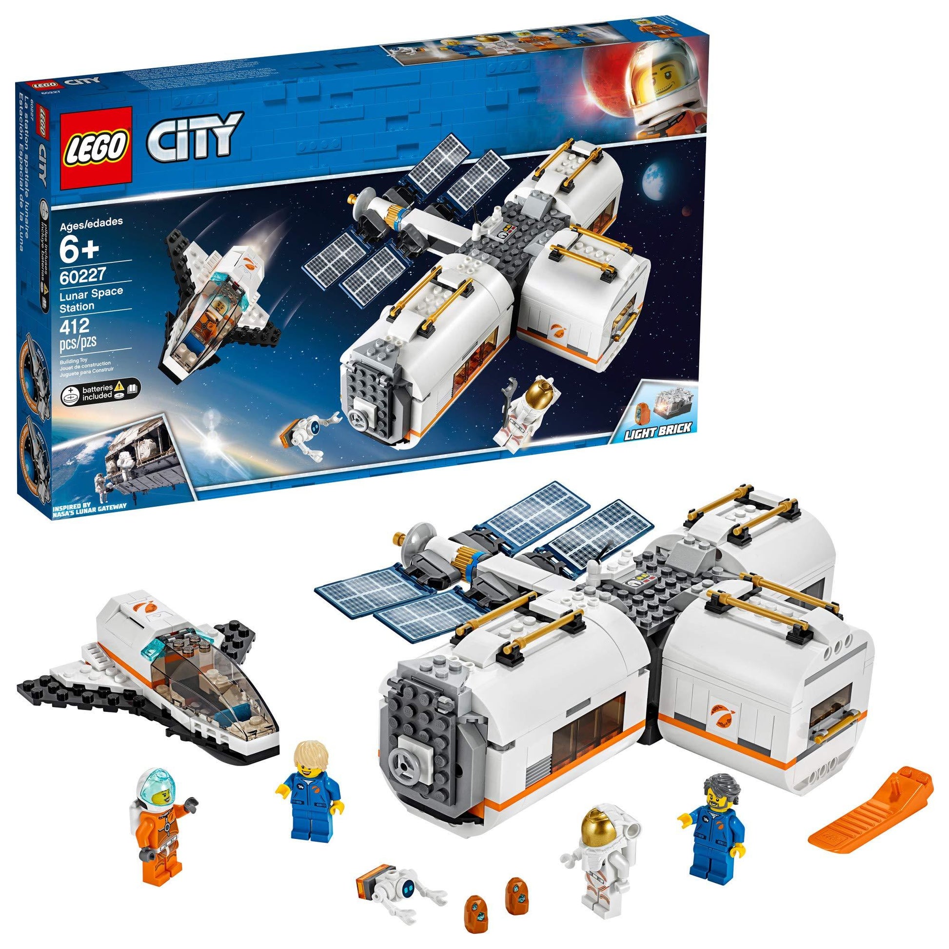 LEGO Maan ruimte station 60227 City Ruimtevaart | 2TTOYS ✓ Official shop<br>