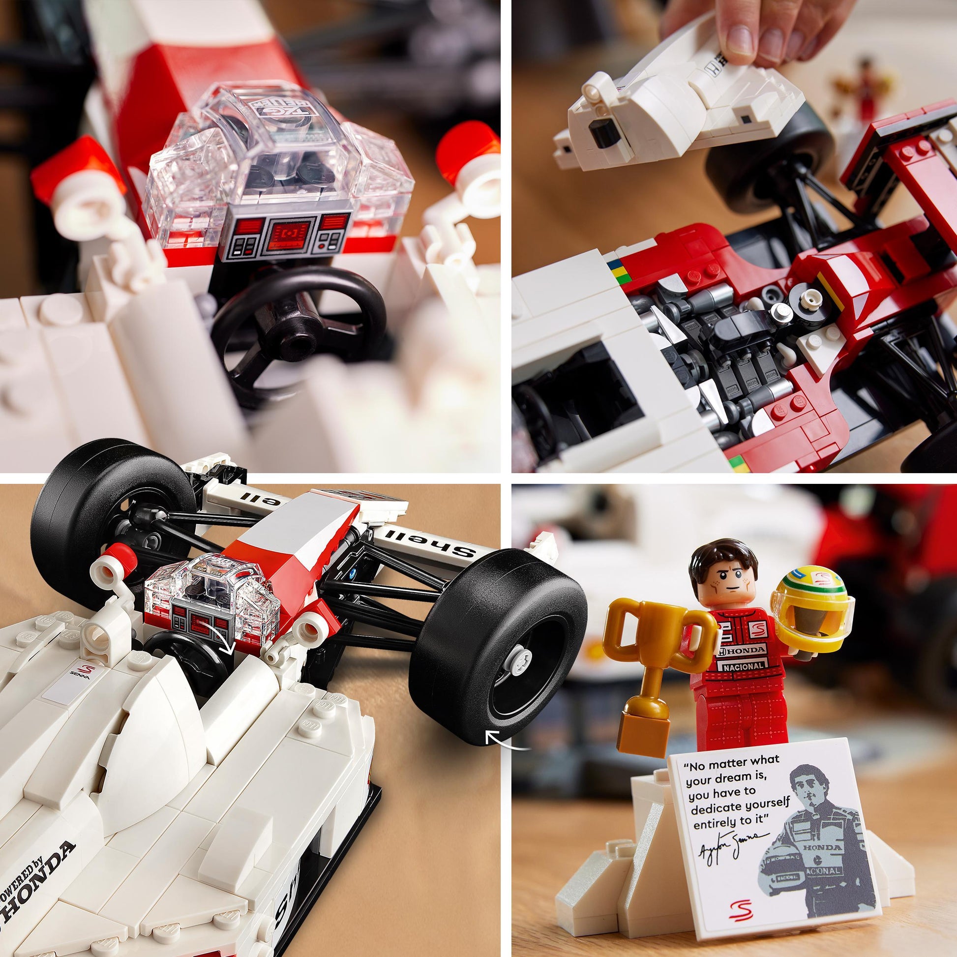 LEGO McLaren MP4/4 en Ayrton Senna 10330 Icons | 2TTOYS ✓ Official shop<br>