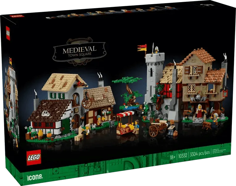 LEGO Medieval Town Square 10332 Icons LEGO ICONS @ 2TTOYS | Official LEGO shop😊🥰 LEGO €. 229.99