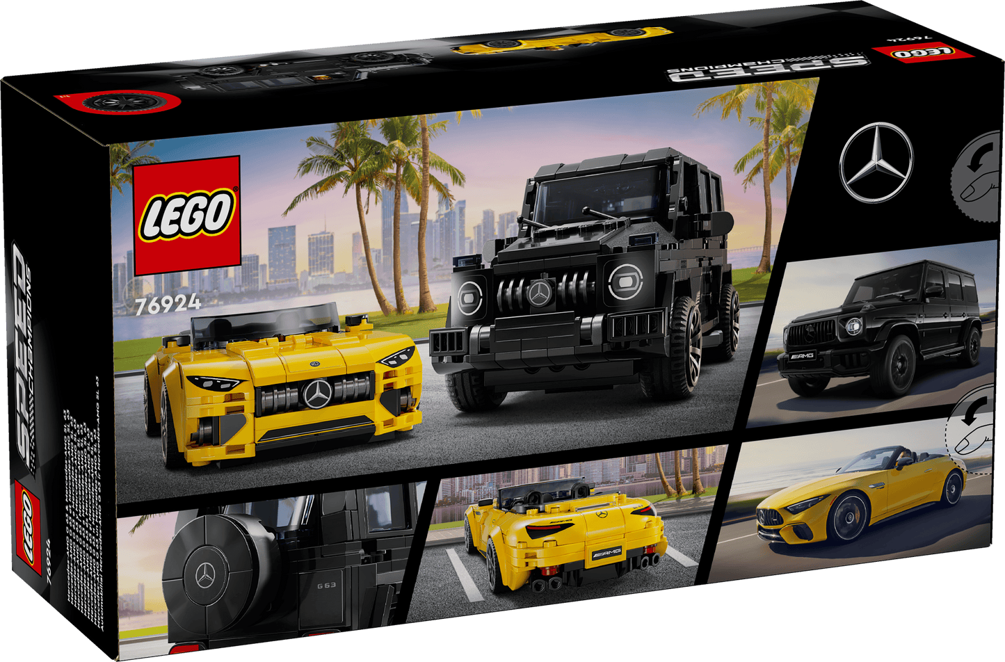 LEGO Mercedes-AMG GT Roadster 2024 & AMG G 63 76924 Speedchampions (Pre-Order: verwacht juni) LEGO SPEEDCHAMPIONS @ 2TTOYS LEGO €. 42.49