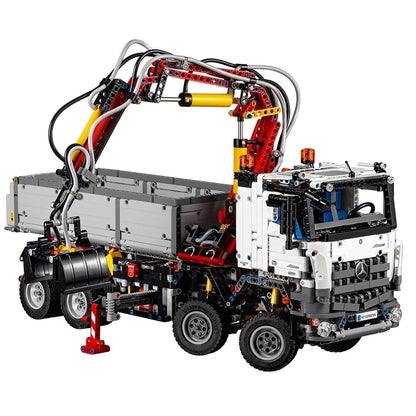 LEGO Mercedes Arocs Actros vrachtwagen met kraan 42043 Technic | 2TTOYS ✓ Official shop<br>