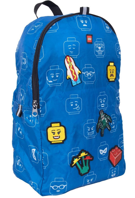 LEGO Minifigure Packable Patch Backpack 5006360 Gear | 2TTOYS ✓ Official shop<br>