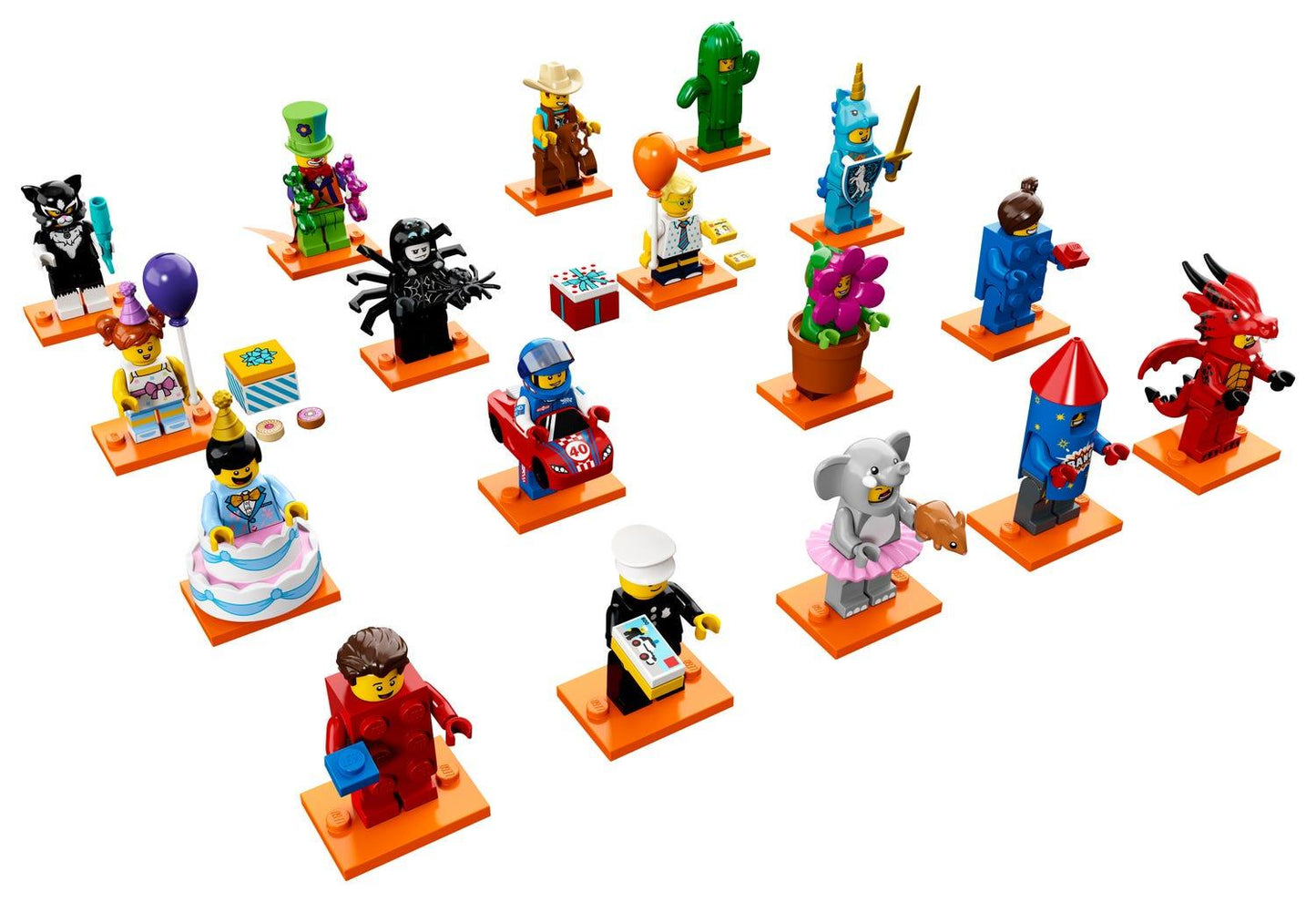 LEGO Minifiguren Serie 18 "Feestje" inclusief politie agent 71021 Minifiguren (17 stuks) LEGO MINIFIGUREN @ 2TTOYS LEGO €. 129.99