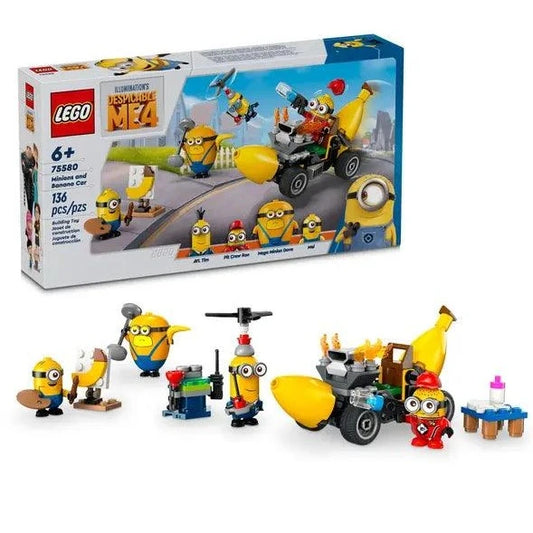 LEGO Minions en bananenauto 75580 Minions (Pre-Order: verwacht eind mei) | 2TTOYS ✓ Official shop<br>