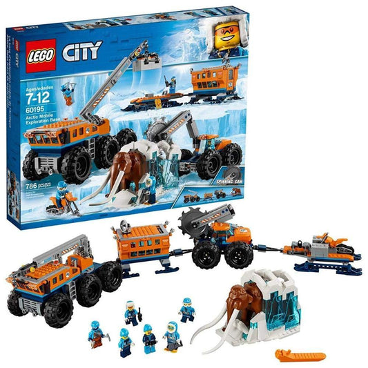 LEGO Mobiele onderzoeksbasis op de noordpool 60195 City Noordpool LEGO CITY NOORDPOOL @ 2TTOYS LEGO €. 89.99